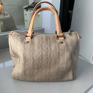 Carolina Herrera Leather Tote